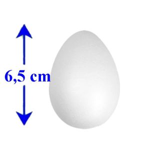 Jajka styropianowe 6,5cm/10szt.