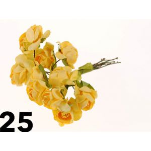 Kwiatki, różyczki papierowe KwP-25